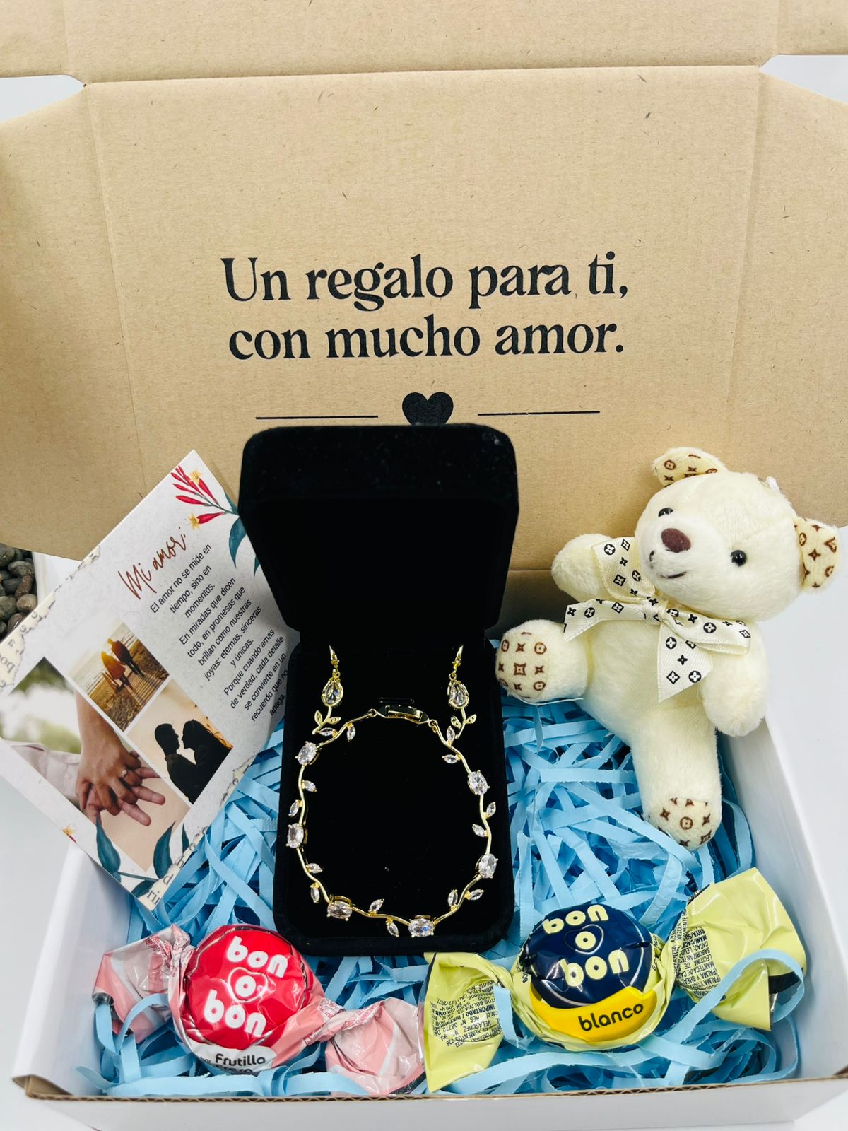 pulcera tulipan + Aretes